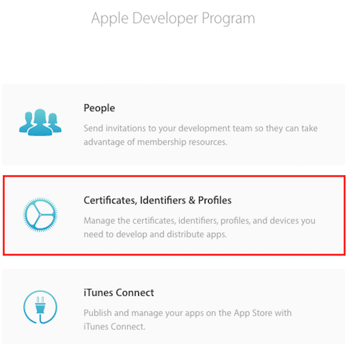 Apple Developer - Member Center